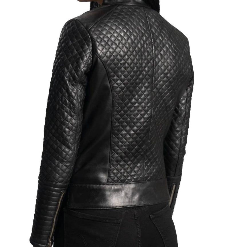 Women's Fashion Leather Jacket - Image 2